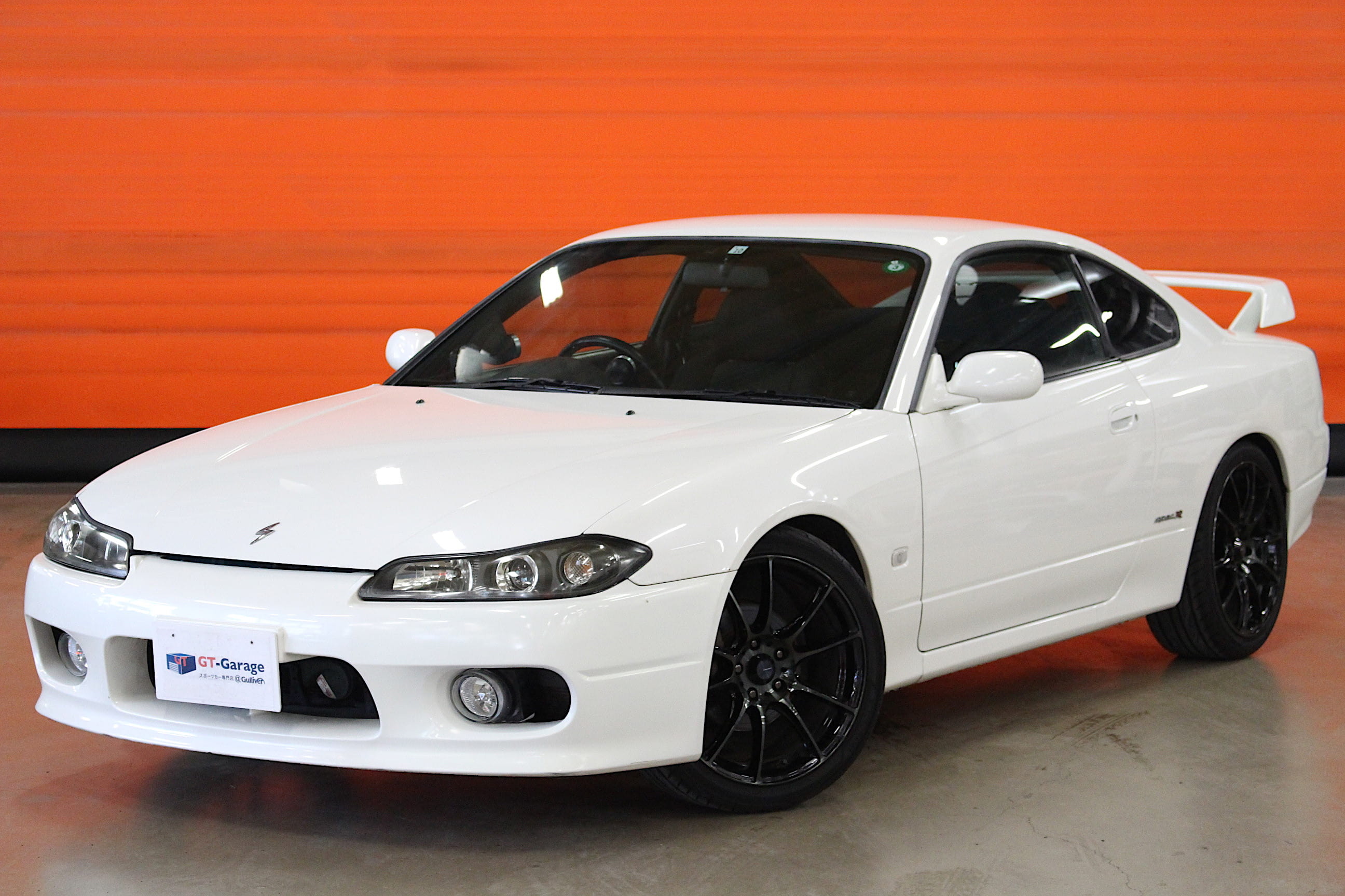 美品 S15 シルビア フューエルリッド パールホワイト S15パール106 | GT-Garage