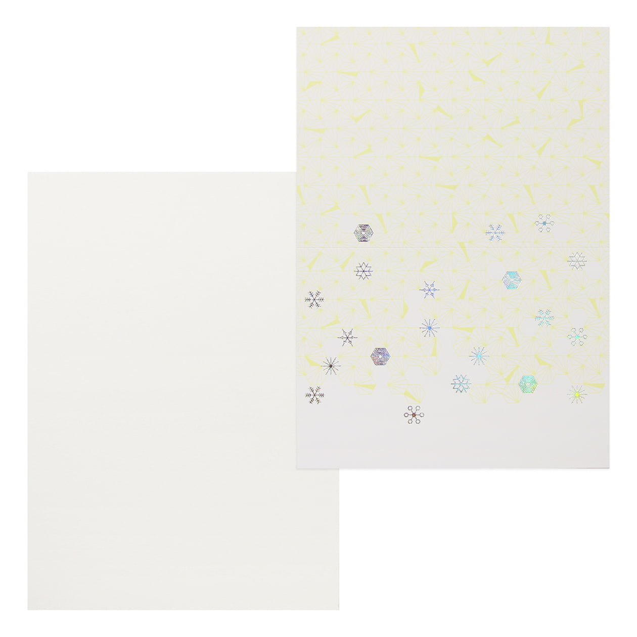 雪花模様 A5カバー