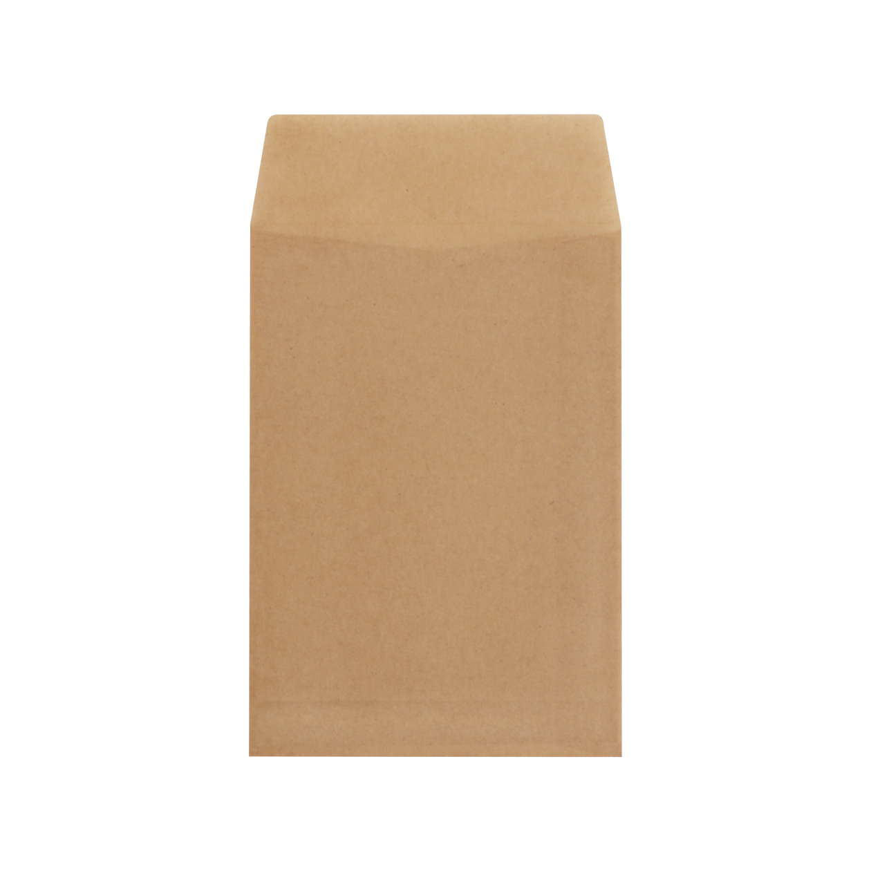 洋2タテ封筒 ロウ引き ウッドブラウン