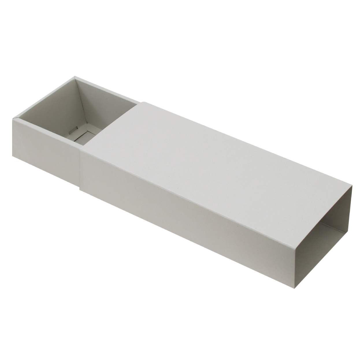 #972スリーブ箱 額有 ボード紙 ストーングレイ（フタ450g）