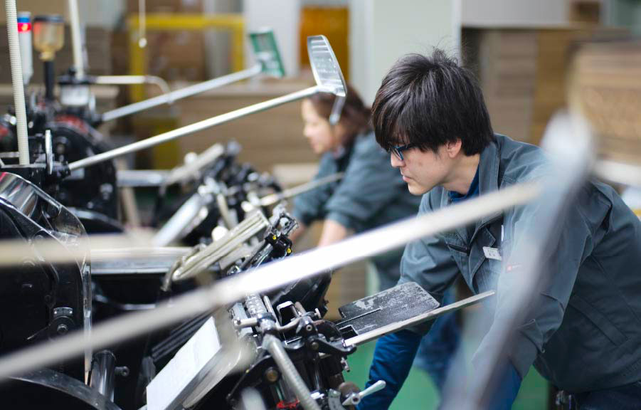 環境負荷の少ない工場と素材