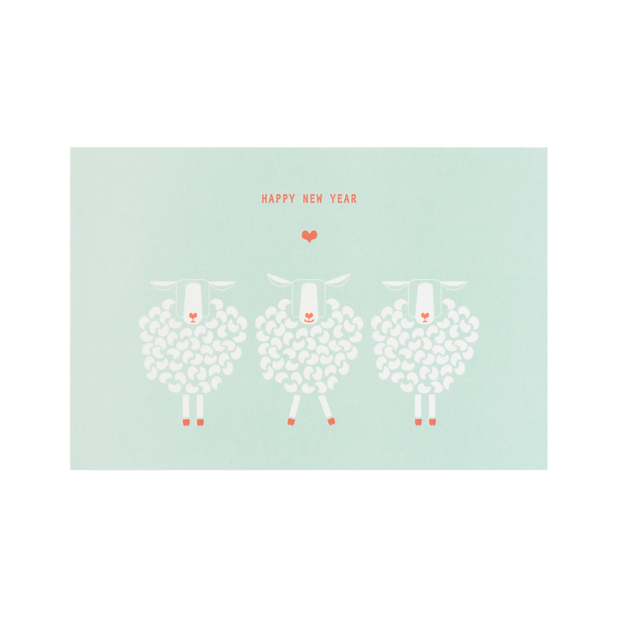 はがき Happy Sheep