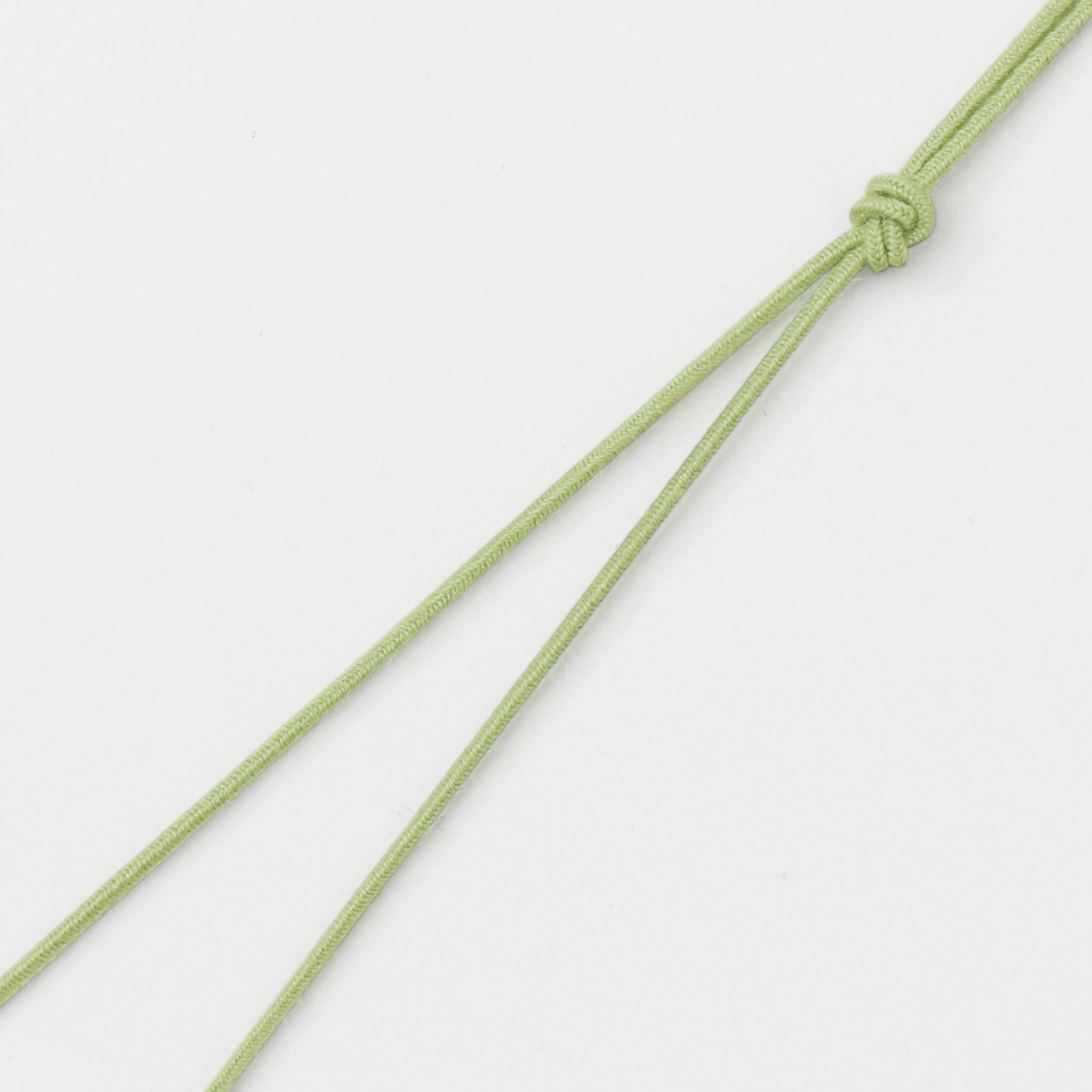 ゴム紐（細）グレイッシュグリーン 約30cm 100本入