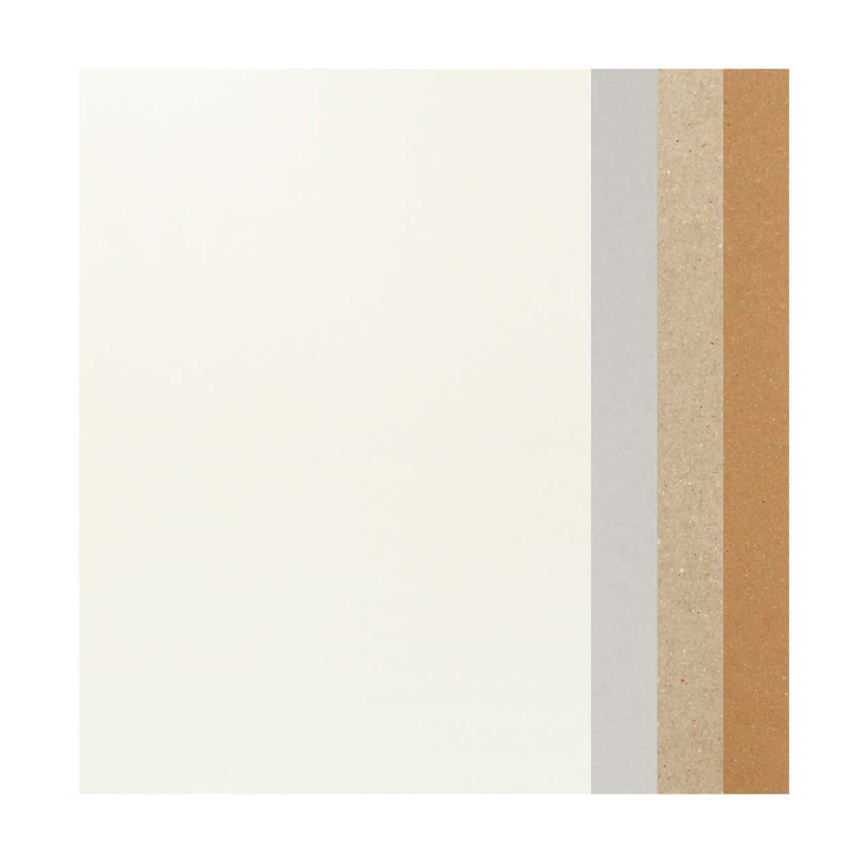 紙サンプル（パッケージ_0.6mm厚の紙素材）