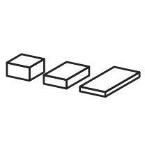 定番の形・サイズのスリーブ箱(額有)