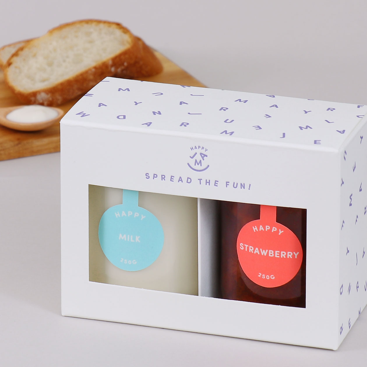 ジャムのギフトパッケージ