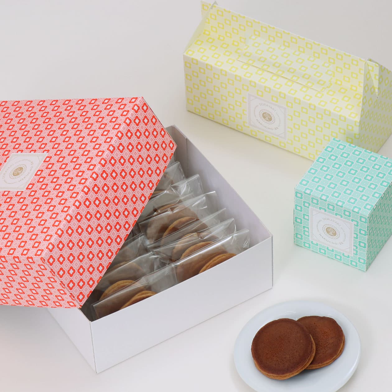 どら焼きの手土産用パッケージ