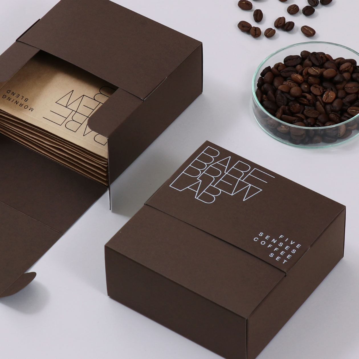 コーヒーのドリップパックセットの箱