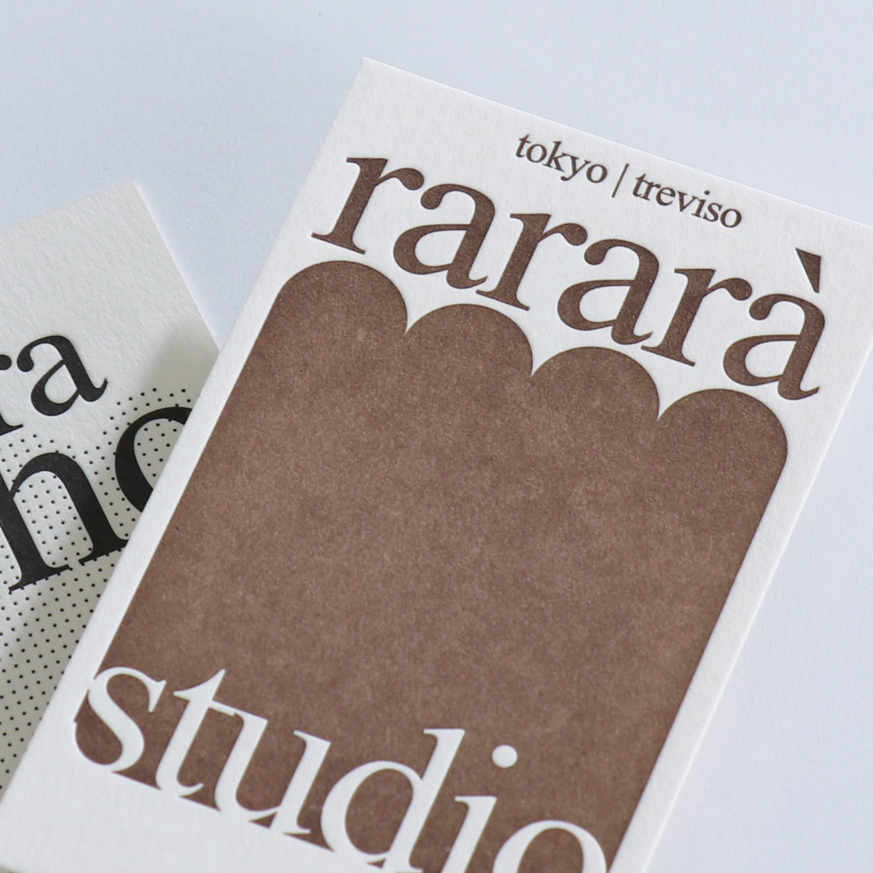 一目で分かる構成の名刺（クッション 0.8mm）