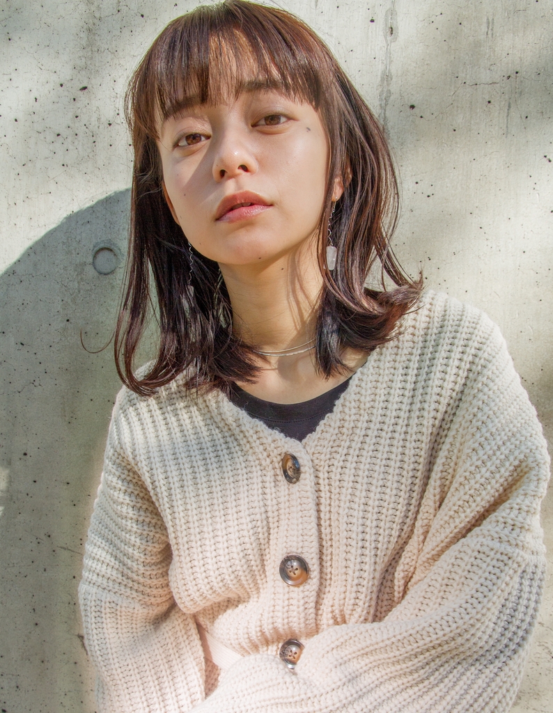 大人かわいいナチュラルミディアム Sr 35 ヘアカタログ 髪型 ヘアスタイル Afloat アフロート 表参道 銀座 名古屋の美容室 美容院