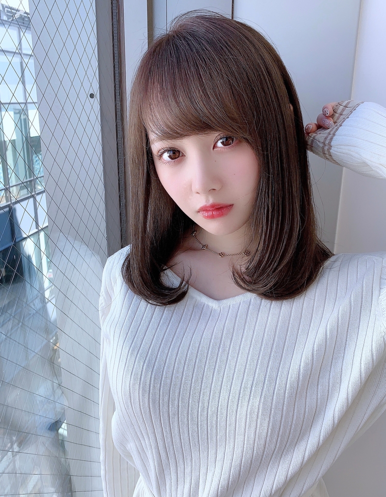 簡単にまとまる サラ艶 ミディアムヘア Hs 15 ヘアカタログ 髪型 ヘアスタイル Afloat アフロート 表参道 銀座 名古屋の美容室 美容院