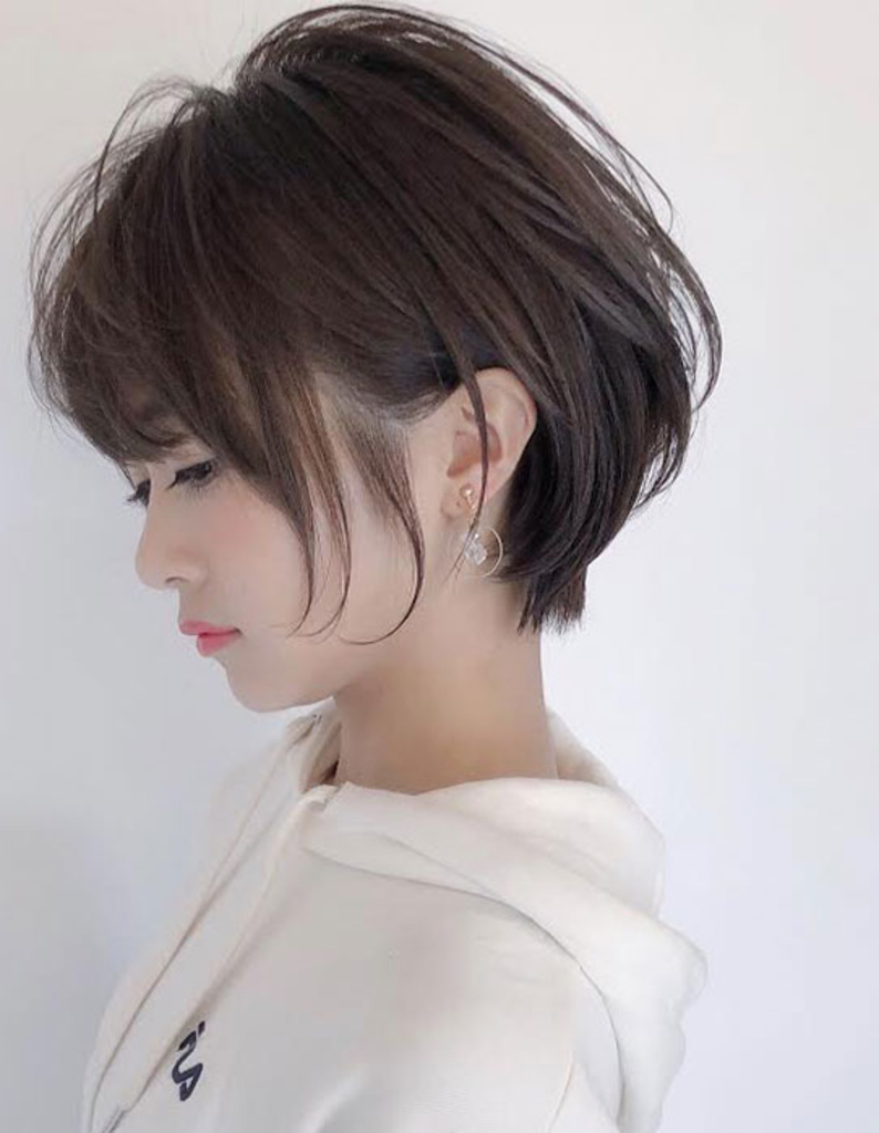 毛先のニュアンスが可愛いショートボブ Tu 398 ヘアカタログ 髪型 ヘア スタイル Afloat アフロート 表参道 銀座 名古屋の美容室 美容院