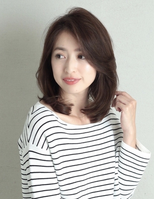 ミディアム セミディ ヘアスタイル一覧 ヘアカタログ 髪型 ヘアスタイル Afloat アフロート 表参道 銀座 名古屋の美容室 美容院