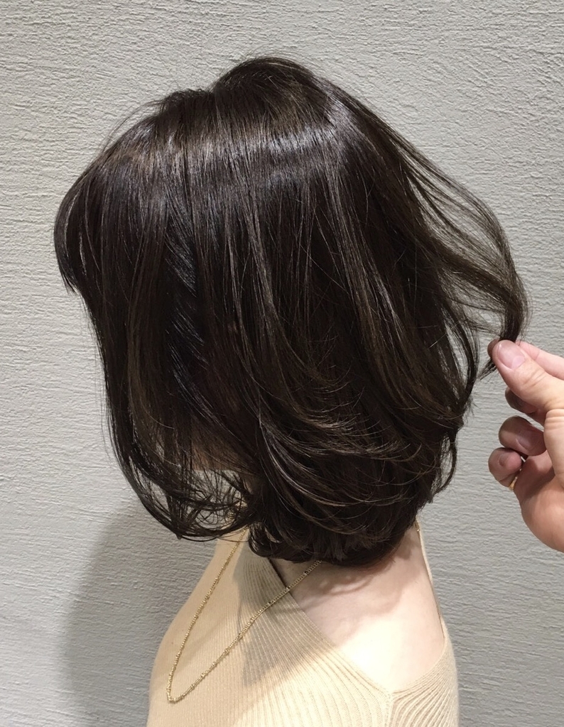 30代40代のツヤ髪 美人シルエットボブ Ko 61 ヘアカタログ 髪型 ヘアスタイル Afloat アフロート 表参道 銀座 名古屋の美容室 美容院
