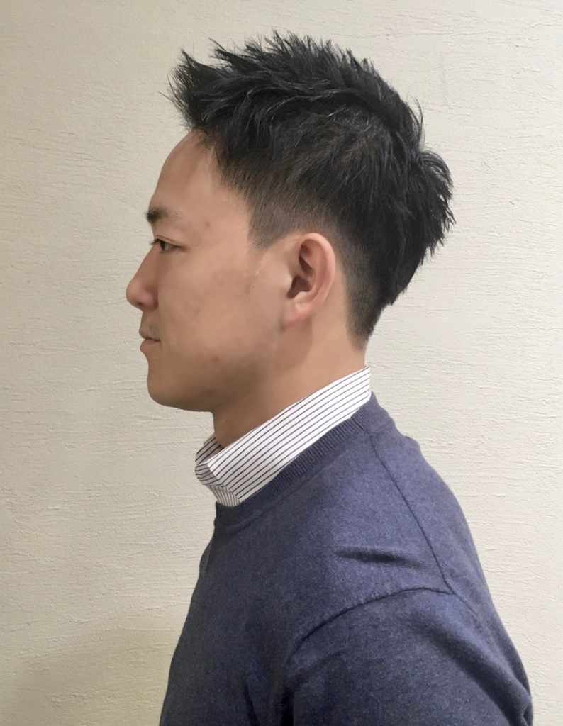 スーツに合う 刈り上げで爽やかなメンズヘア Ko 96 ヘアカタログ 髪型 ヘア スタイル Afloat アフロート 表参道 銀座 名古屋の美容室 美容院