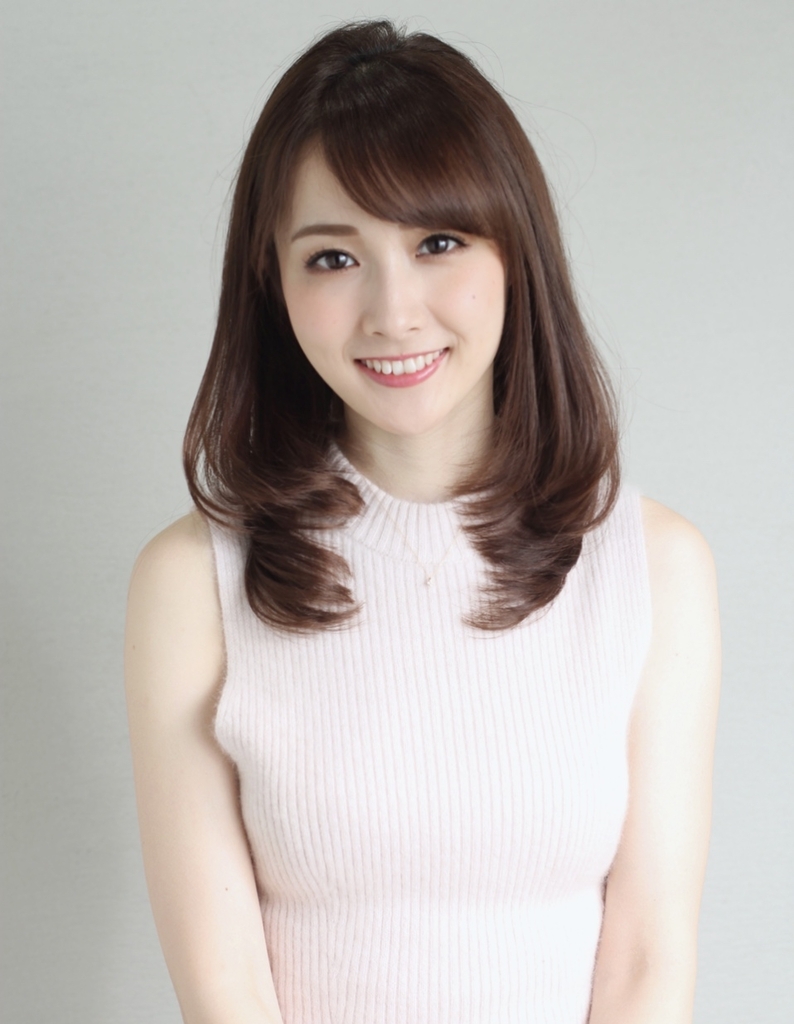 大人かわいい流し前髪ひし形ワンカール Wa 560 ヘアカタログ 髪型 ヘアスタイル Afloat アフロート 表参道 銀座 名古屋の美容室 美容院
