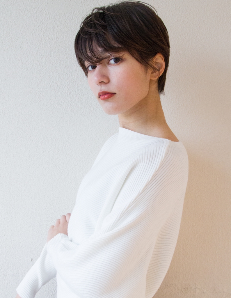 大人かわいい美人シルエットショートスタイル Sr 62 ヘアカタログ 髪型 ヘアスタイル Afloat アフロート 表参道 銀座 名古屋の美容室 美容院