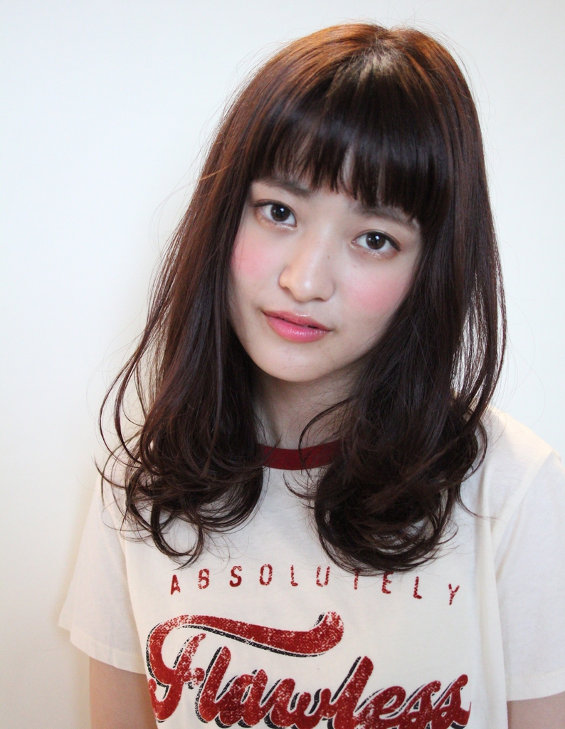 スタイリング簡単ミディアム Tk ７３ ヘアカタログ 髪型 ヘアスタイル Afloat アフロート 表参道 銀座 名古屋の美容室 美容院