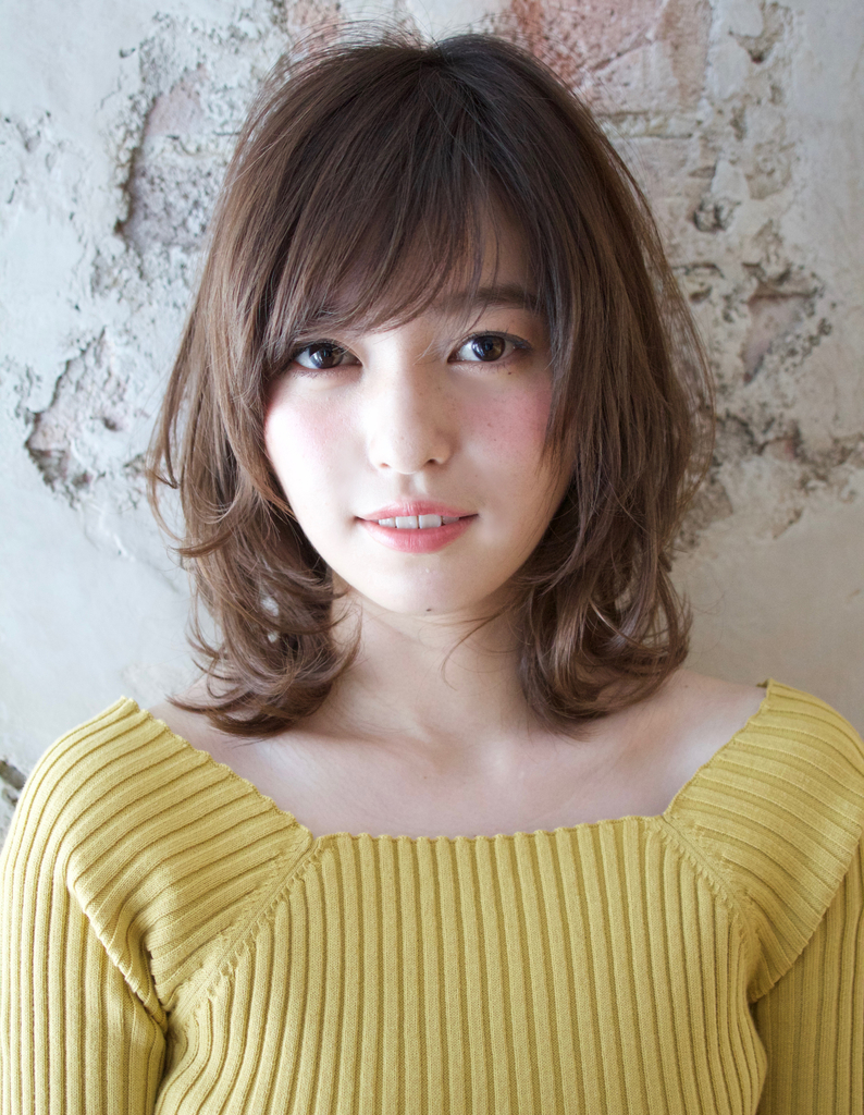 扱いやすい 人気のミディアムスタイル Tk １０４ ヘアカタログ 髪型 ヘアスタイル Afloat アフロート 表参道 銀座 名古屋の美容室 美容院