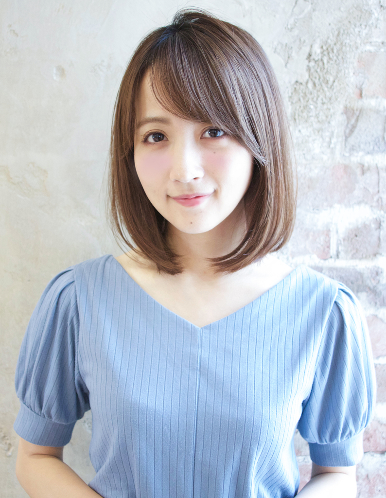 簡単ナチュラル王道ボブ Tk ２３４ ヘアカタログ 髪型 ヘアスタイル Afloat アフロート 表参道 銀座 名古屋の美容室 美容院