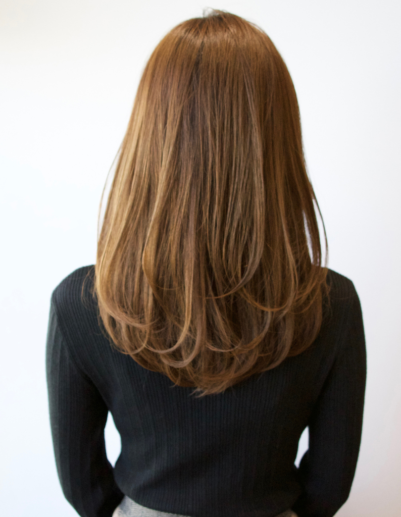 30 40代 大人気なワンカールで簡単 ふわっとひし形レイヤー Tk ４９５ ヘアカタログ 髪型 ヘアスタイル Afloat アフロート 表参道 銀座 名古屋の美容室 美容院