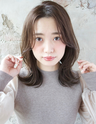 ミディアム セミディ ヘアスタイル一覧 ヘアカタログ 髪型 ヘアスタイル Afloat アフロート 表参道 銀座 名古屋の美容室 美容院