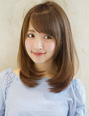 丸顔 似合う髪型 ヘアスタイル一覧 ヘアカタログ 髪型 ヘアスタイル Afloat アフロート 表参道 銀座 名古屋の美容室 美容院