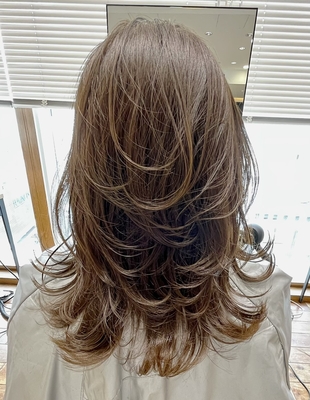 セミロング ロング ヘアスタイル一覧 ヘアカタログ 髪型 ヘアスタイル Afloat アフロート 表参道 銀座 名古屋の美容室 美容院