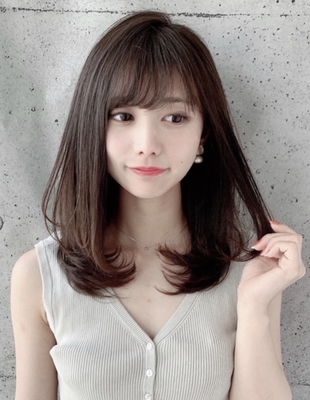セミロング ロング ヘアスタイル一覧 ヘアカタログ 髪型 ヘアスタイル Afloat アフロート 表参道 銀座 名古屋の美容室 美容院
