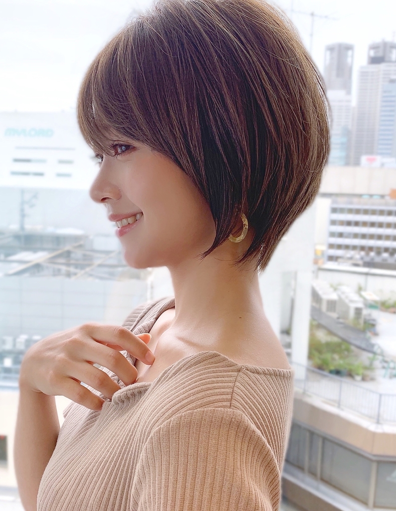 当日予約ok 新宿アフロート 大人可愛い丸みショートボブ Ik225 ヘアカタログ 髪型 ヘアスタイル Afloat アフロート 表参道 銀座 名古屋の美容室 美容院