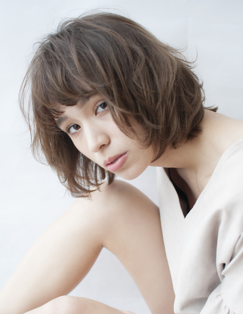 大人カジュアルなボブ Hs249 ヘアカタログ 髪型 ヘアスタイル Afloat アフロート 表参道 銀座 名古屋の美容室 美容院