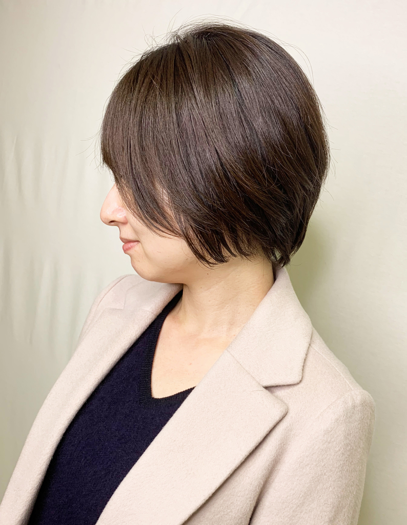 働く女性にオススメナチュラルショートom 129 ヘアカタログ