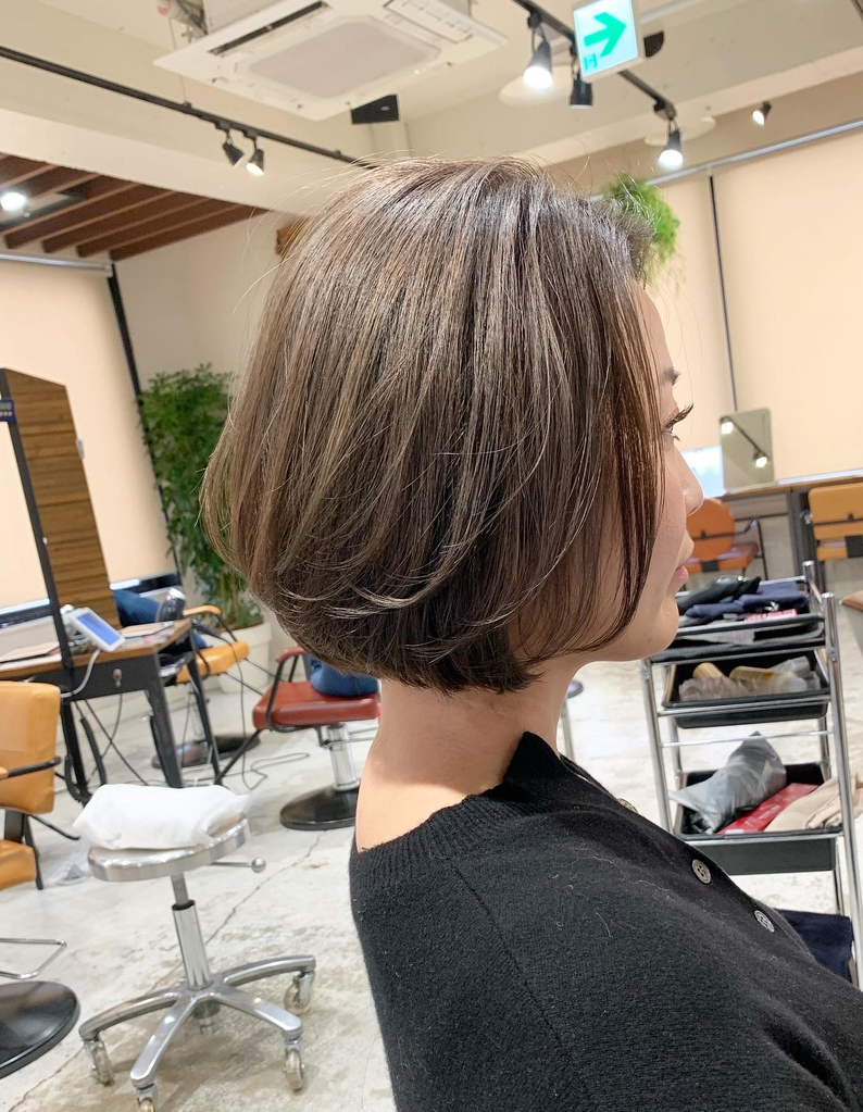 大人のくびれボブ Om 407 ヘアカタログ 髪型 ヘアスタイル Afloat アフロート 表参道 銀座 名古屋の美容室 美容院