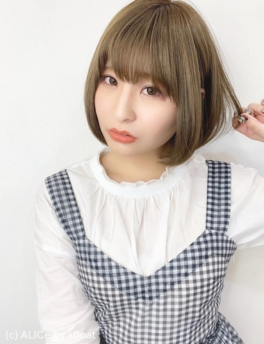 乾かすだけで可愛い内巻きボブ K217 ヘアカタログ 髪型 ヘア