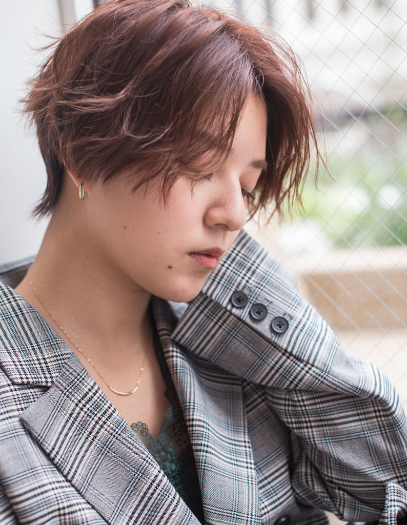 浅沼ハンサムショート パーマ ヘアカタログ Violet バイオレット