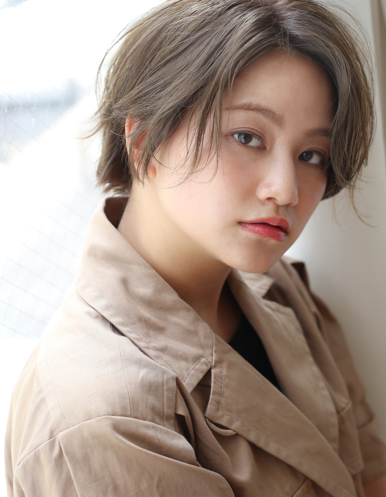 Rui似合わせショートカットジェンダーレス ヘアカタログ Violet