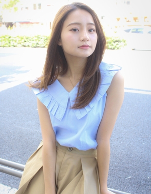 ストレート ヘアスタイル一覧 ヘアカタログ 髪型 ヘアスタイル Afloat アフロート 表参道 銀座 名古屋の美容室 美容院