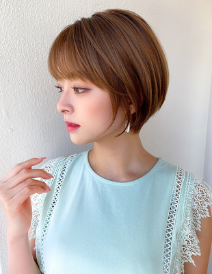 ぱっつん前髪 ヘアスタイル一覧 ヘアカタログ 髪型 ヘアスタイル Afloat アフロート 表参道 銀座 名古屋の美容室 美容院