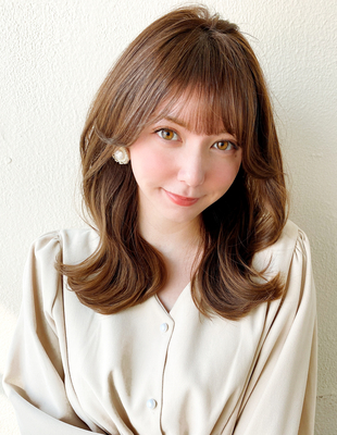 くびれシルエット ヘアスタイル一覧 ヘアカタログ 髪型 ヘアスタイル Afloat アフロート 表参道 銀座 名古屋の美容室 美容院