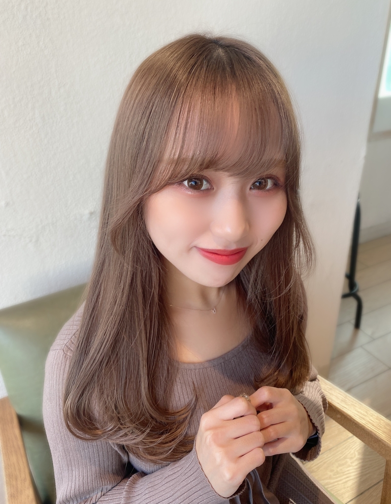 前髪 前髪パーマ セミロング 後れ毛 簡単ヘア 似合わせカット ミディアム くびれ Ch 38 ヘアカタログ 髪型 ヘアスタイル Afloat アフロート 表参道 銀座 名古屋の美容室 美容院