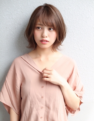 前髪パーマ ヘアスタイル一覧 ヘアカタログ 髪型 ヘアスタイル Afloat アフロート 表参道 銀座 名古屋の美容室 美容院