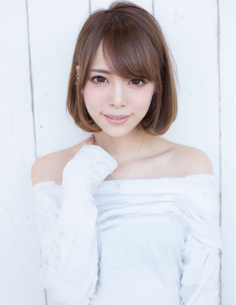 耳かけエフォートレス小顔ボブ Yk 234 ヘアカタログ 髪型 ヘアスタイル Afloat アフロート 表参道 銀座 名古屋の美容室 美容院