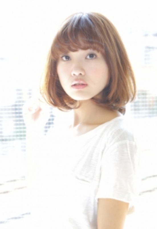 ナチュラル可愛いボブ☆フレンチワンカール