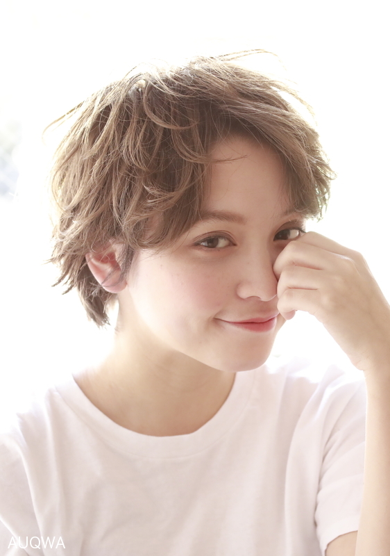 大人可愛いハンサムショート
