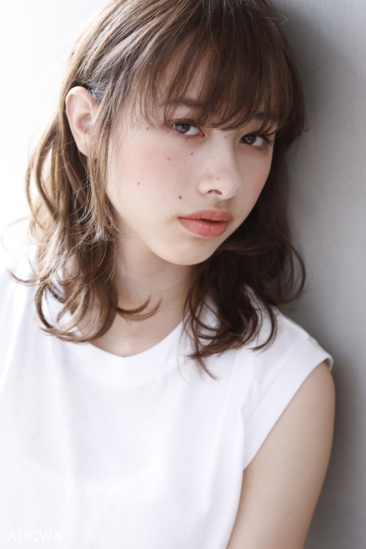 大人かわいい×ヴェールウェーブスタイル