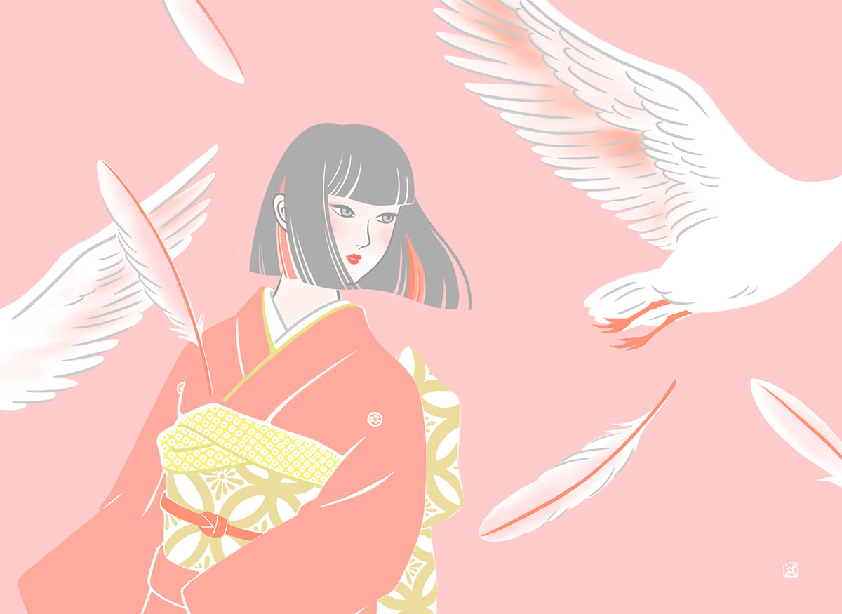 恋する日本の伝統色 第1回 「鴇色」（ときいろ）