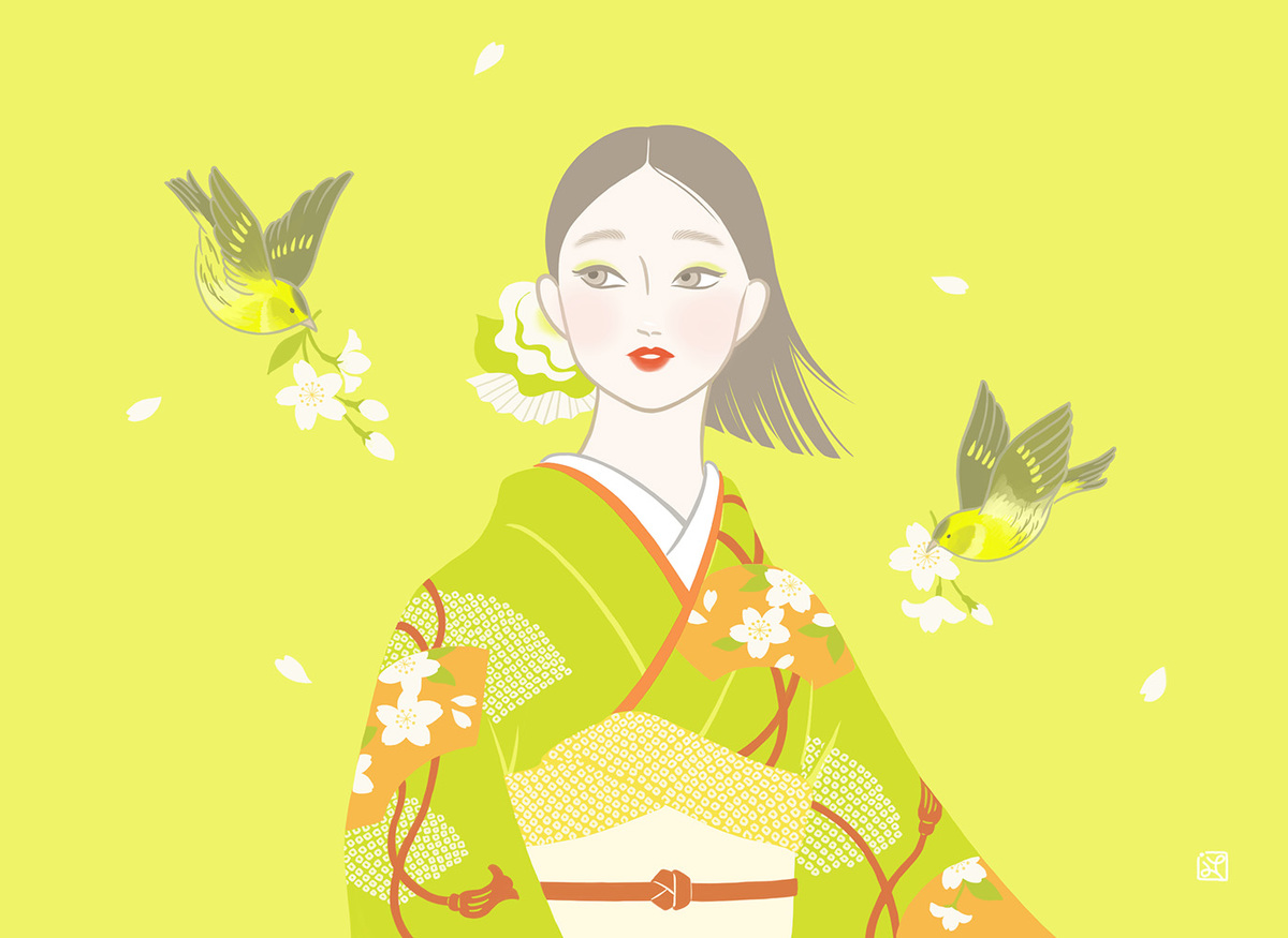 恋する日本の伝統色 第３回 「鶸色」（ひわいろ）