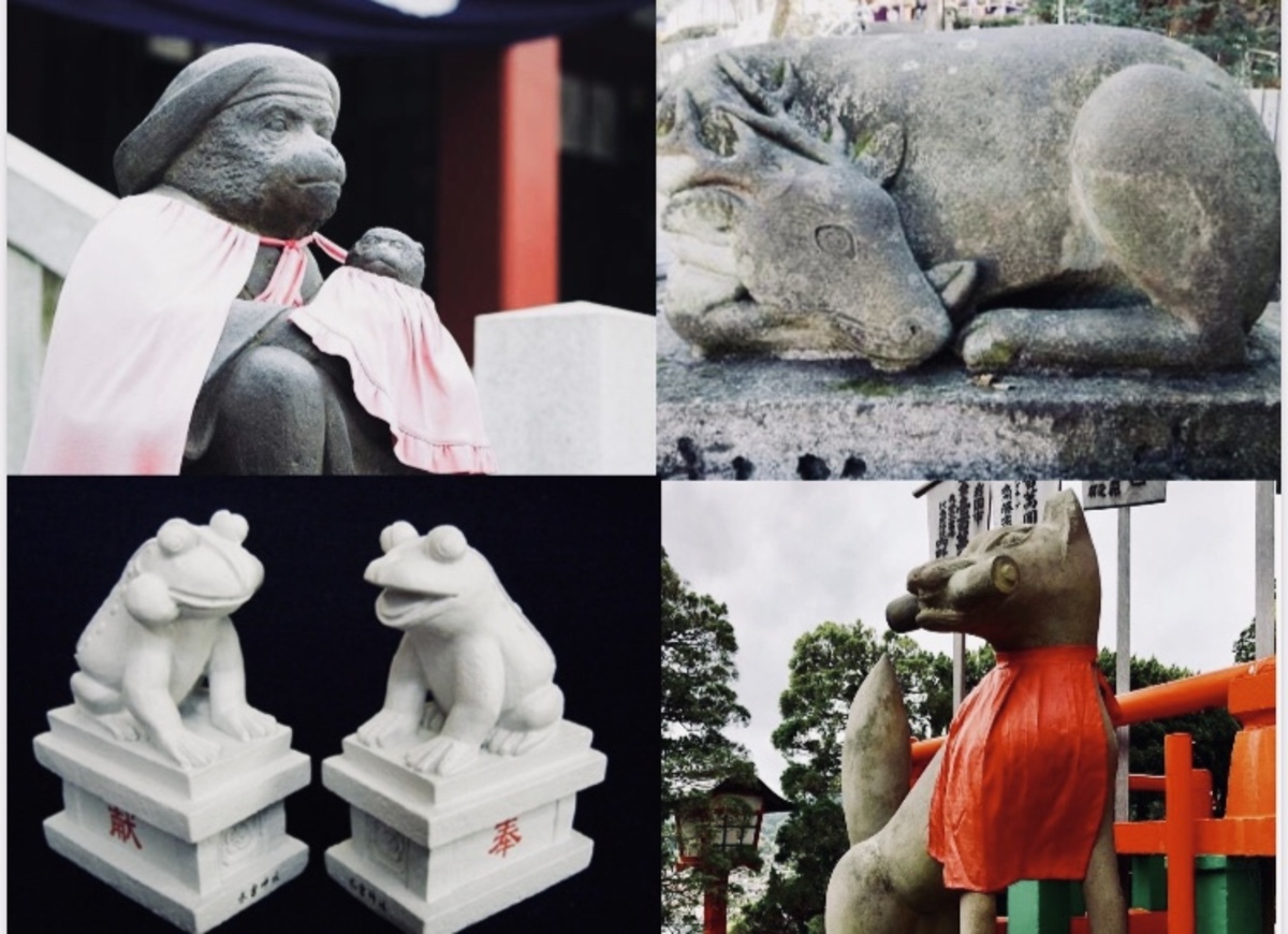 狛犬じゃない!? 思いがけない「狛○○」がいる神社 4選