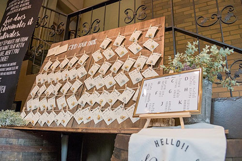 結婚式の新定番 エスコートカード のおしゃれデザインまとめ