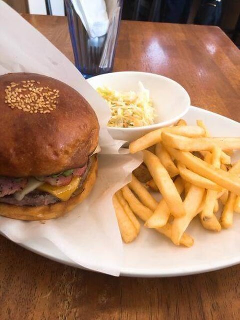 グランドバーガー_フライドポテト_出町柳ランチ